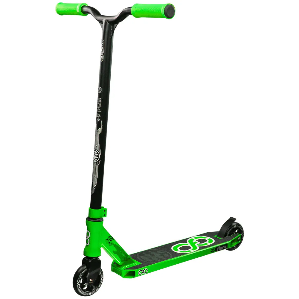 FLARE Green - FR Series infinity Trick Scooter