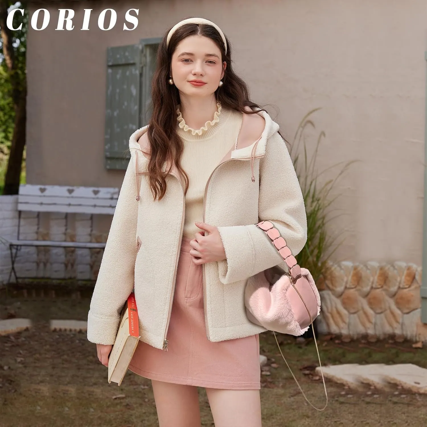 Fluffy Handbag for Women Soft Plush Shoulder Bag Cute Fuzzy Crossbody Bag Furry Top Handle Bag Mittlere Messenger Bag