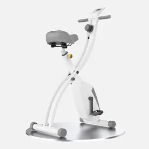 Foldable Multi-Function Pedal Trainer, Home Leg Training Bike with LCD Display, Adjustable Resistance, Portable Indoor Fitness Bike Stepper