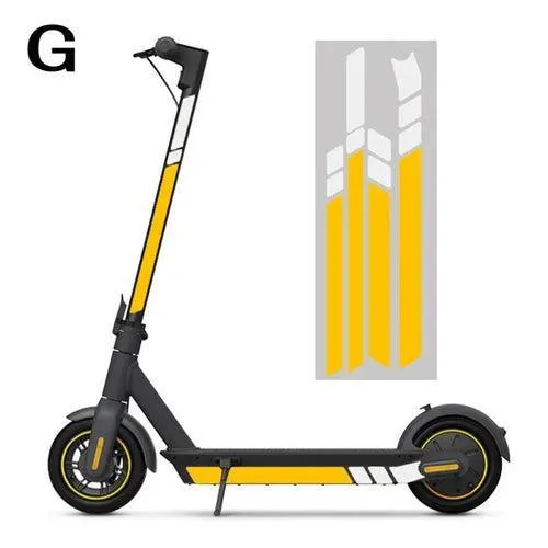 For Ninebot MAX G30 Reflective Stickers Reflective Film 1 Pcs