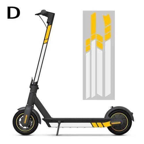 For Ninebot MAX G30 Reflective Stickers Reflective Film 1 Pcs