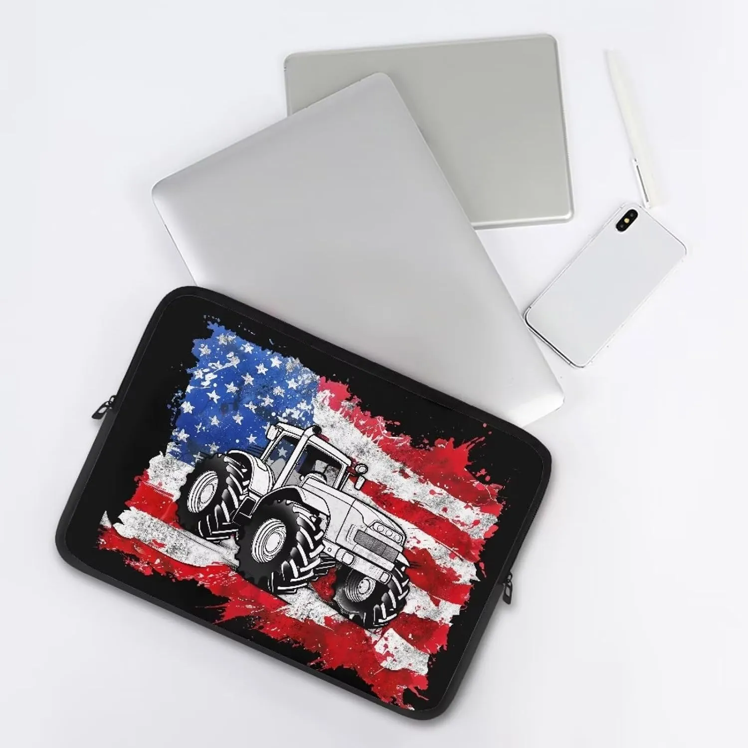 FOR U DESIGNS Laptop Bag Large Capacity Computer Tote Bag for Office Work Business Briefcase 10 Inch
