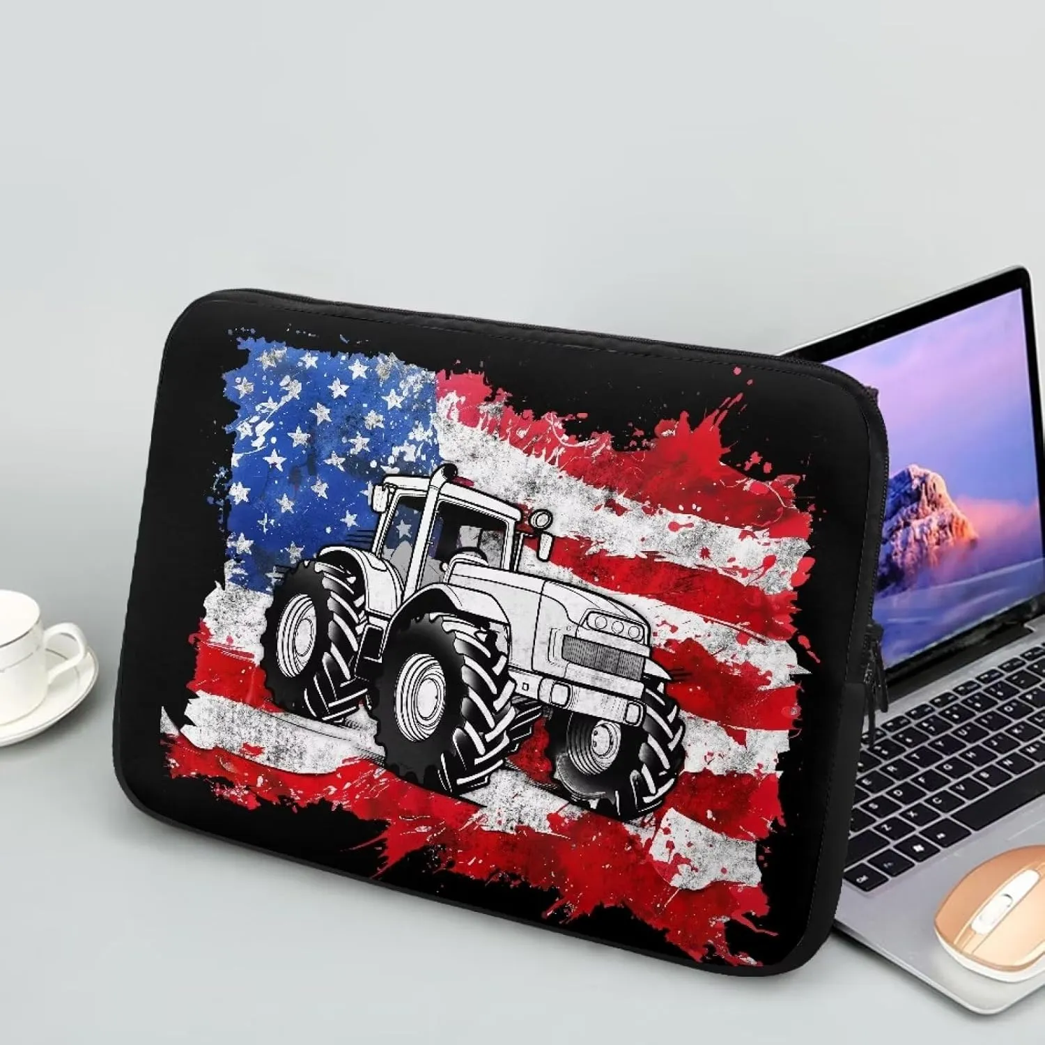 FOR U DESIGNS Laptop Bag Large Capacity Computer Tote Bag for Office Work Business Briefcase 10 Inch
