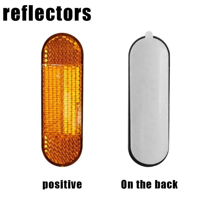 Front Safety Reflective Tube Night Warn Reflector Protect Shell For