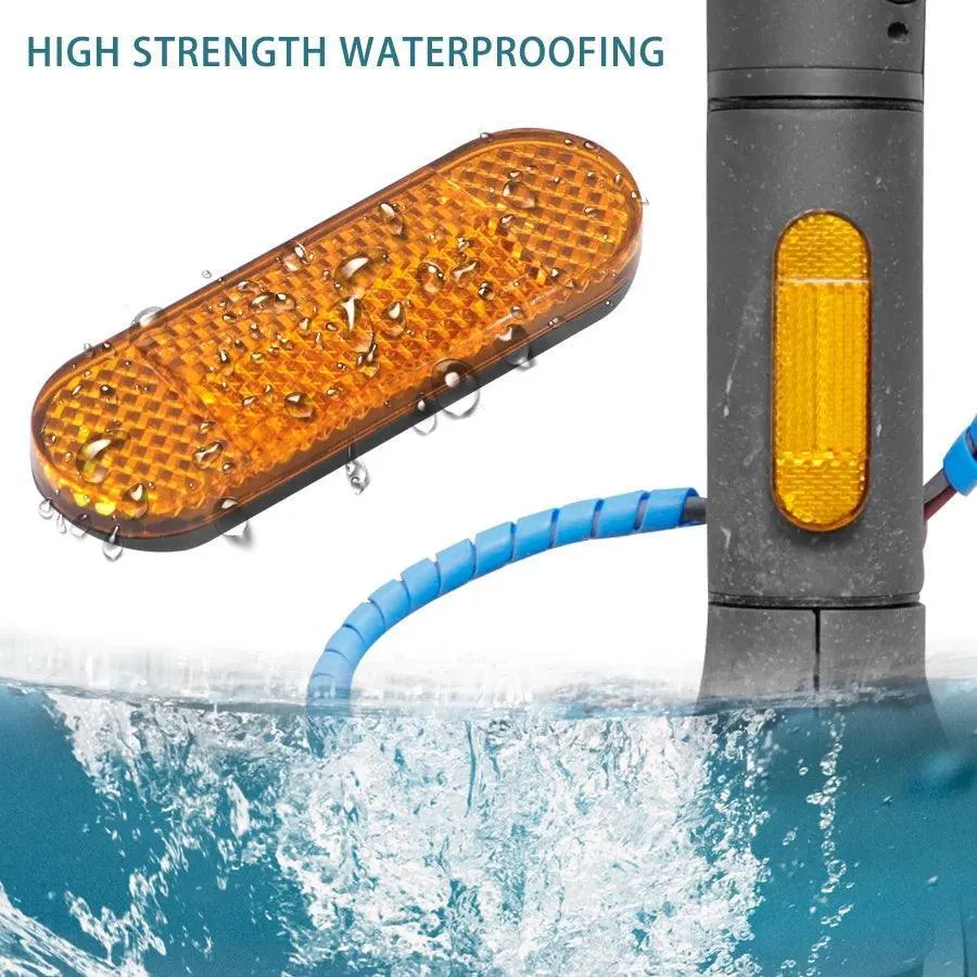 Front Safety Reflective Tube Night Warn Reflector Protect Shell For