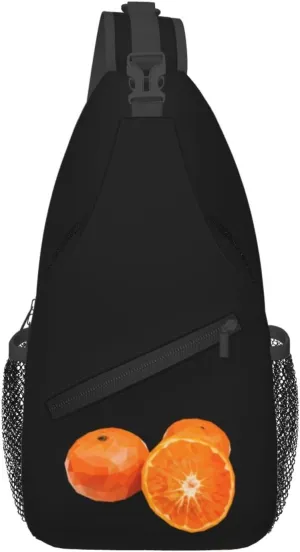 Fruits Of Autumn Crossbody Bags For Women Men Chest Backpack Gym Shoulder Bag Travel Outdoor Sports Casual Crossbody Bags