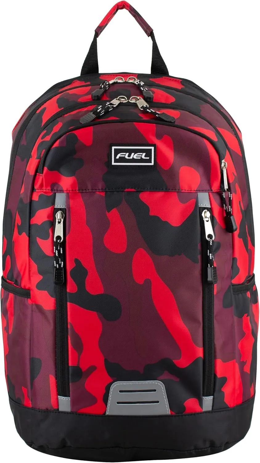 Fuel Pro Sport Multi-pocket Backpack - Red Camo