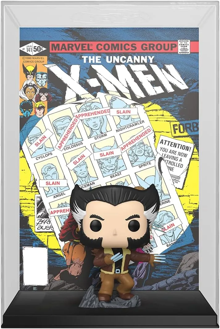 Funko POP! Comic Cover: Marvel - X-Men: Days of Future Past - (1981) Wolverine - Collectable Vinyl Figure - Gift Idea - Official Merchandise - for Kids & Adults - Movies Fans