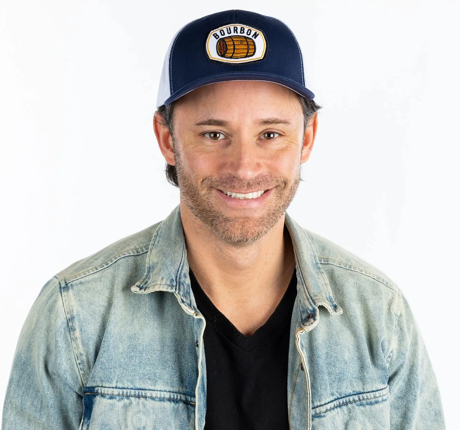 Funky Junque Premium Mesh Trucker Hat - Adjustable Snapback Baseball Cap - Dad's Day Gift - Breathable Outdoor Retro Style