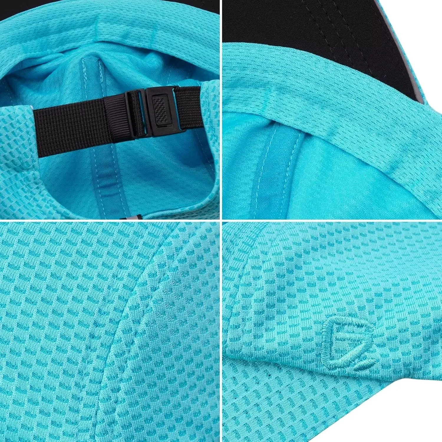 GADIEMKENSD Women's Race Day Running Cap Performance Mesh Hat - Excellent Ventilation, Lightweight, Reflective Safety