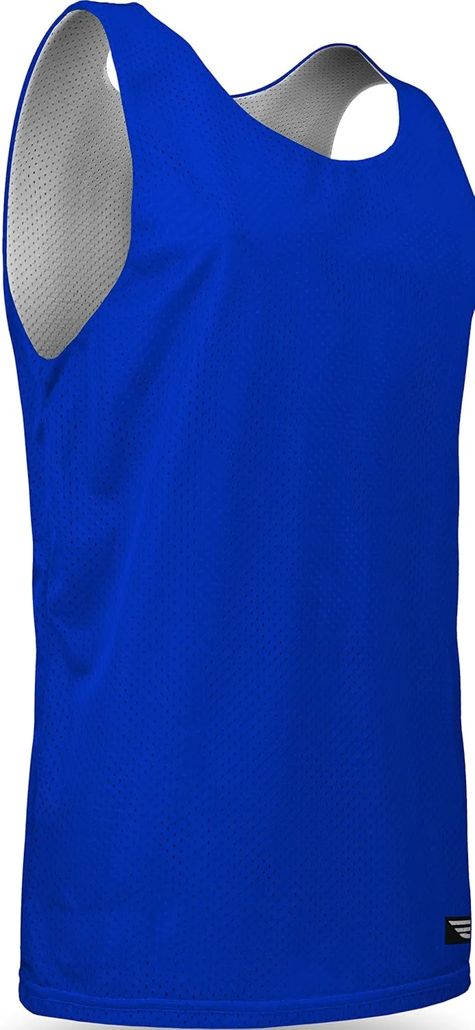 Game Gear Reversible Mesh Workout Jersey, Basketball/Gym Tank Top for Men and Boys (15 Colors)