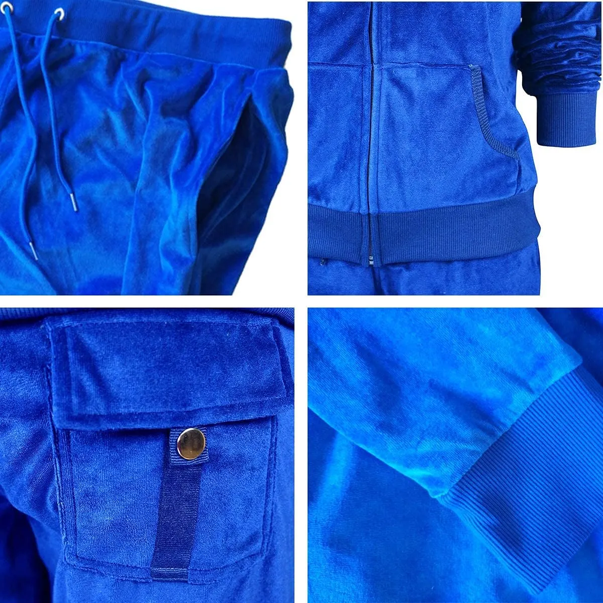 Gary Com 2 PCS Outfits Women's Fleece Sherpa Lined Sweatsuits Long Sleeve Hoodie and Sweat Pants Winter Warm Tracksuit Set