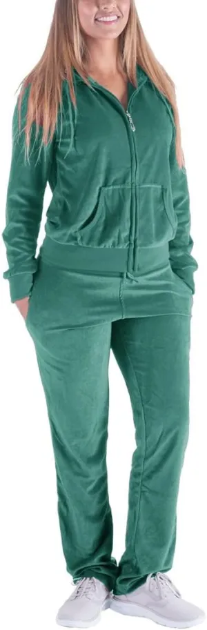 Gary Com 2 PCS Outfits Women's Fleece Sherpa Lined Sweatsuits Long Sleeve Hoodie and Sweat Pants Winter Warm Tracksuit Set