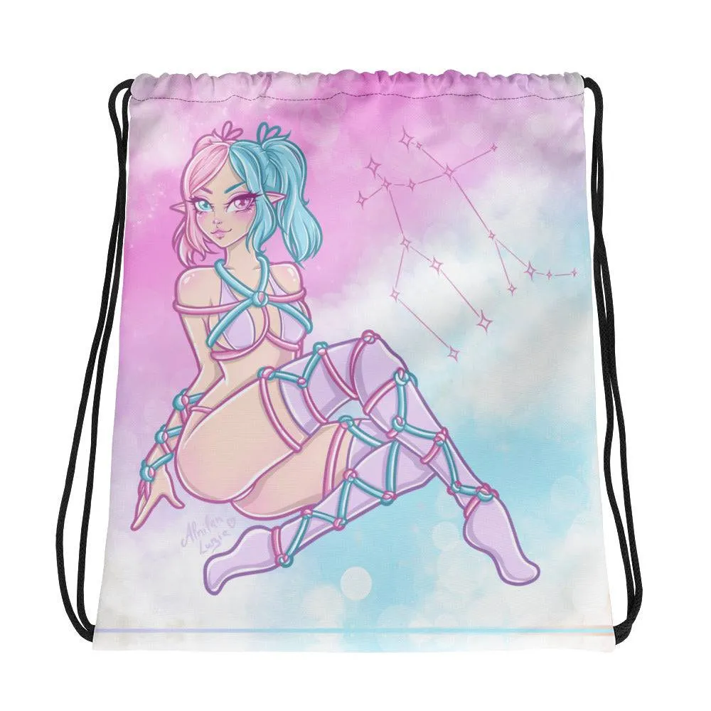 Gemini Drawstring bag