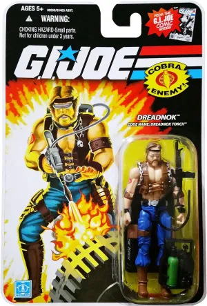 G.I. Joe 25th Anniversary Comic Series Cardback: Dreadnok Torch (Cobra) 3.75 Inch Action Figure