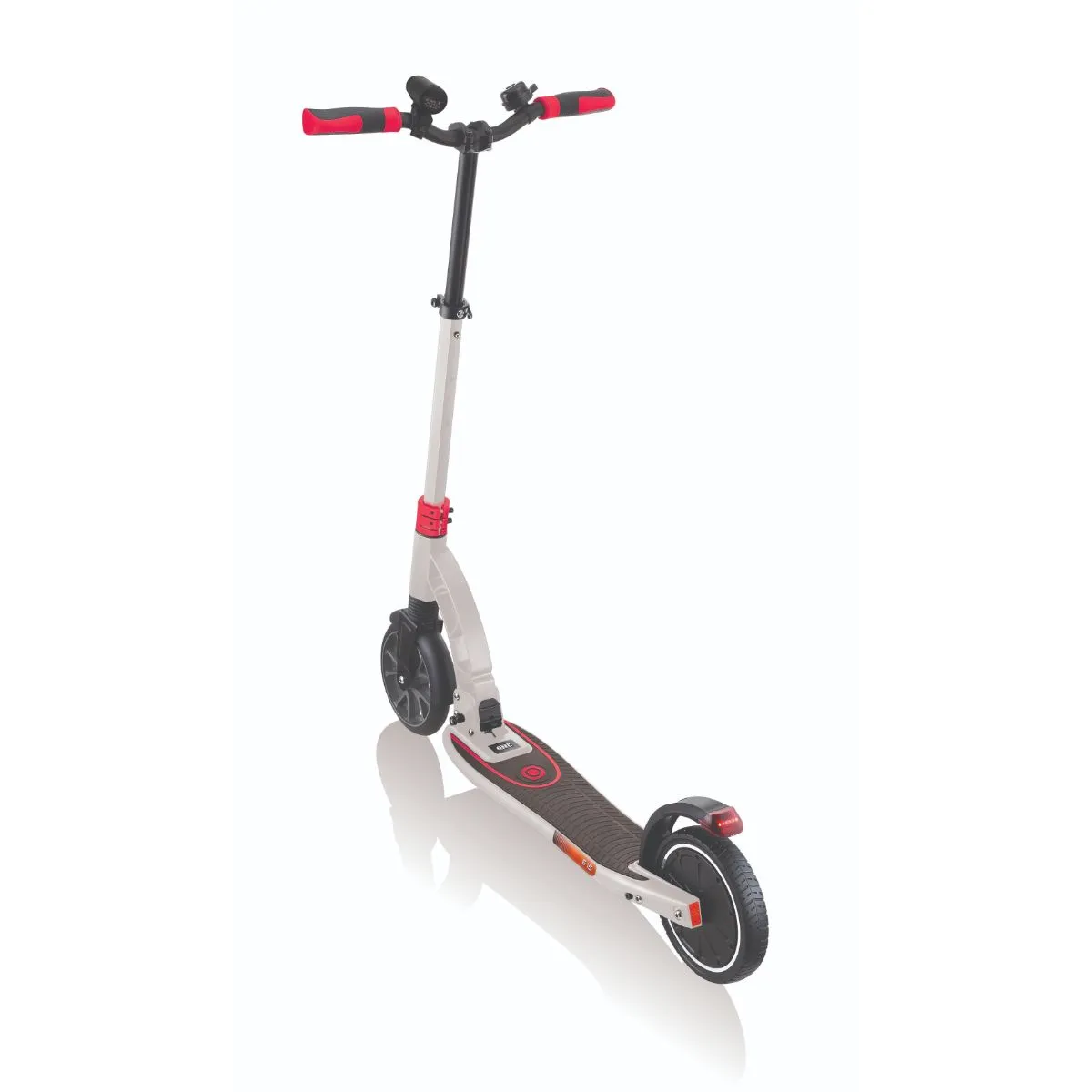 Globber K One E-Motion 15 Foldable Electric Scooter - White/Red