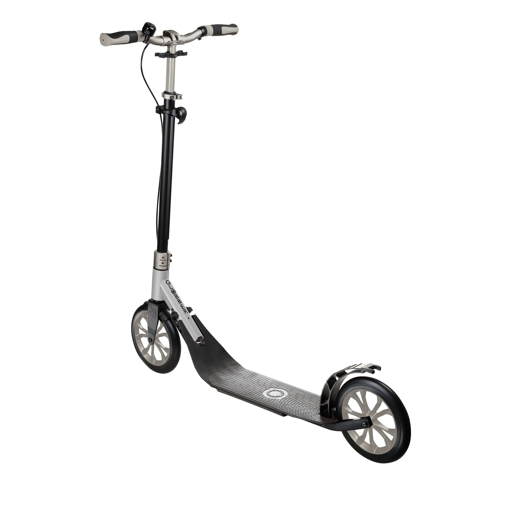 Globber ONE NL 230 Ultimate Adult Scooter - Titanium/Lead Grey