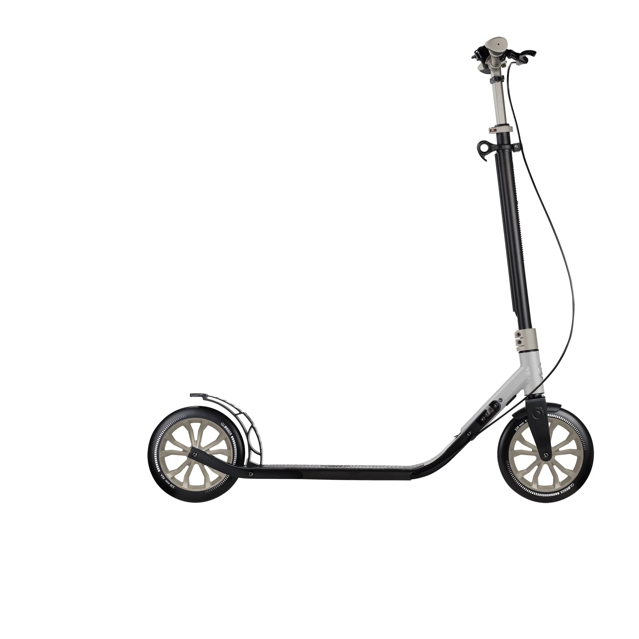 Globber ONE NL 230 Ultimate Adult Scooter - Titanium/Lead Grey