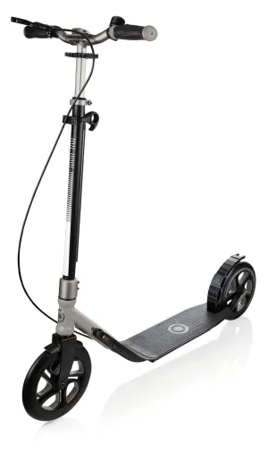 Globber ONE NL 230 Ultimate Adult Scooter - Titanium/Lead Grey