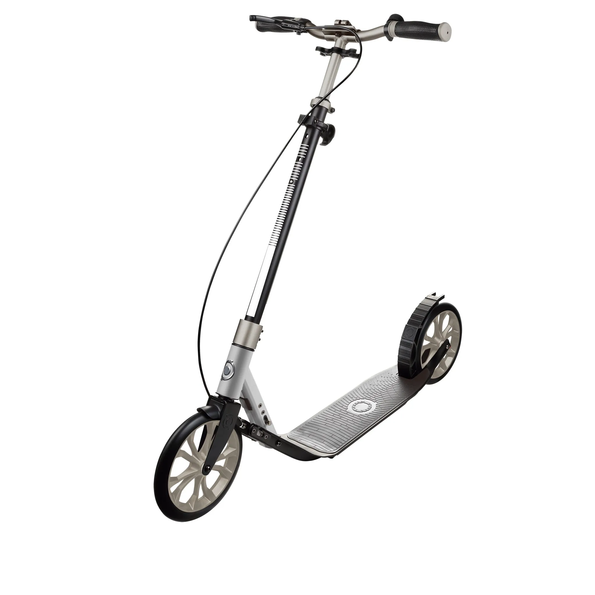 Globber ONE NL 230 Ultimate Adult Scooter - Titanium/Lead Grey