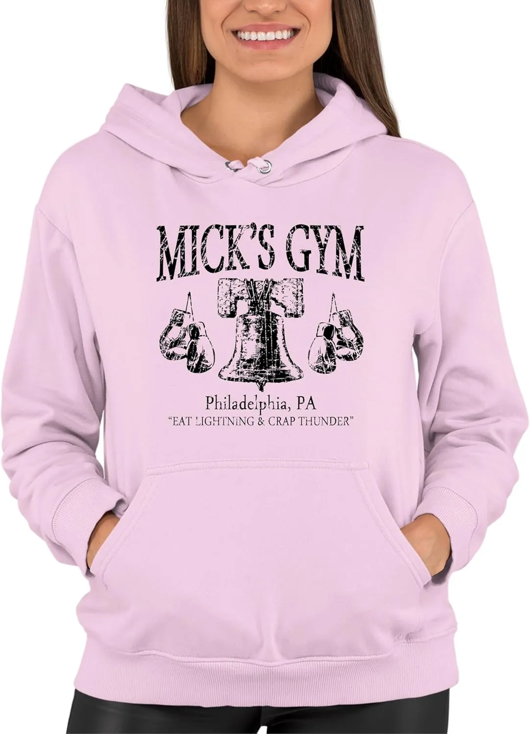 Go All Out Mick's Gym Philadelphia PA Mens Women Sweatshirt Hoodie