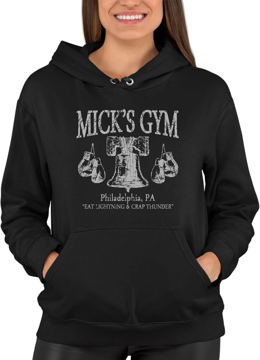 Go All Out Mick's Gym Philadelphia PA Mens Women Sweatshirt Hoodie