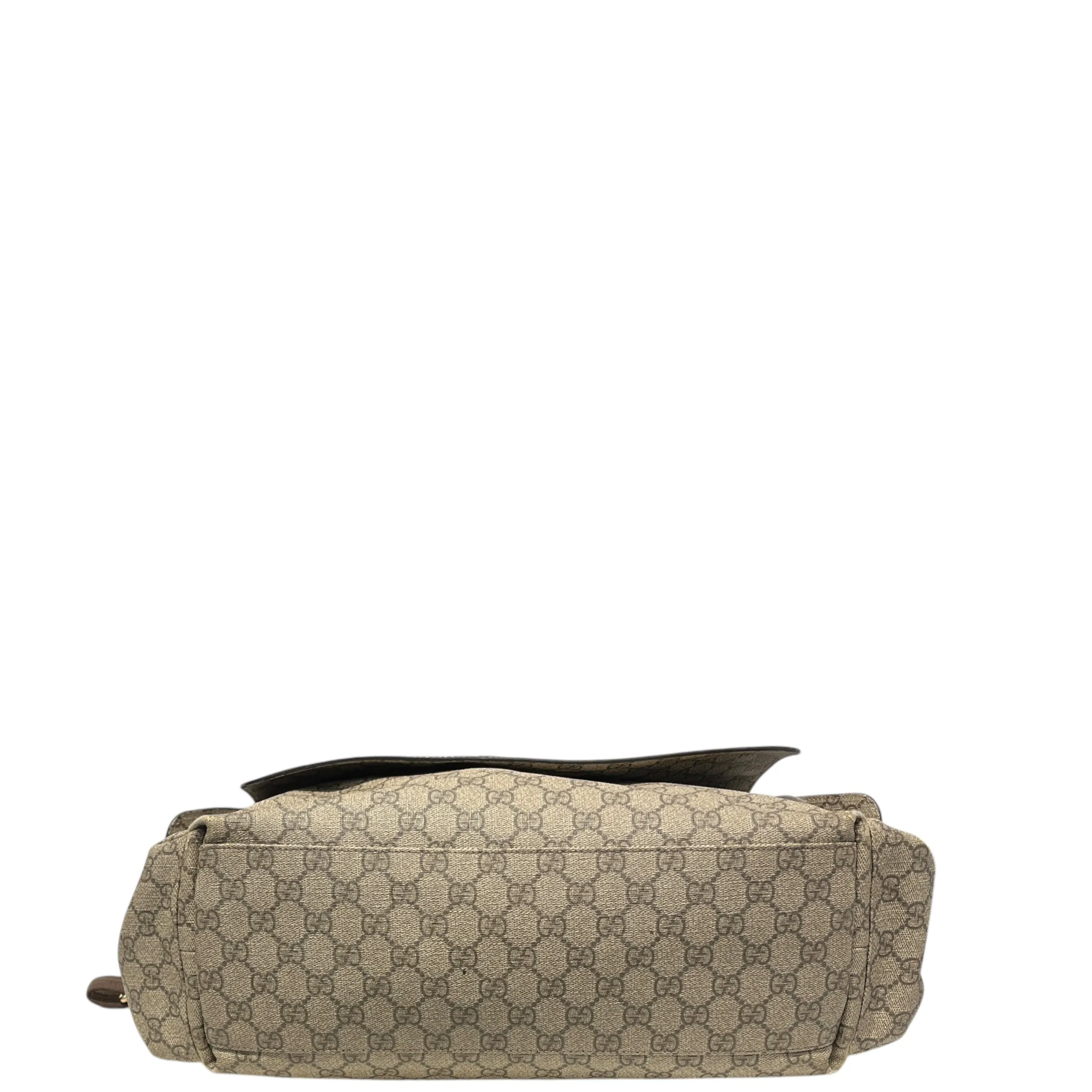 GUCCI/Boston Bag/OS/Monogram/Denim/MLT/GUCCI SUPREME GG WEB MESSENGER