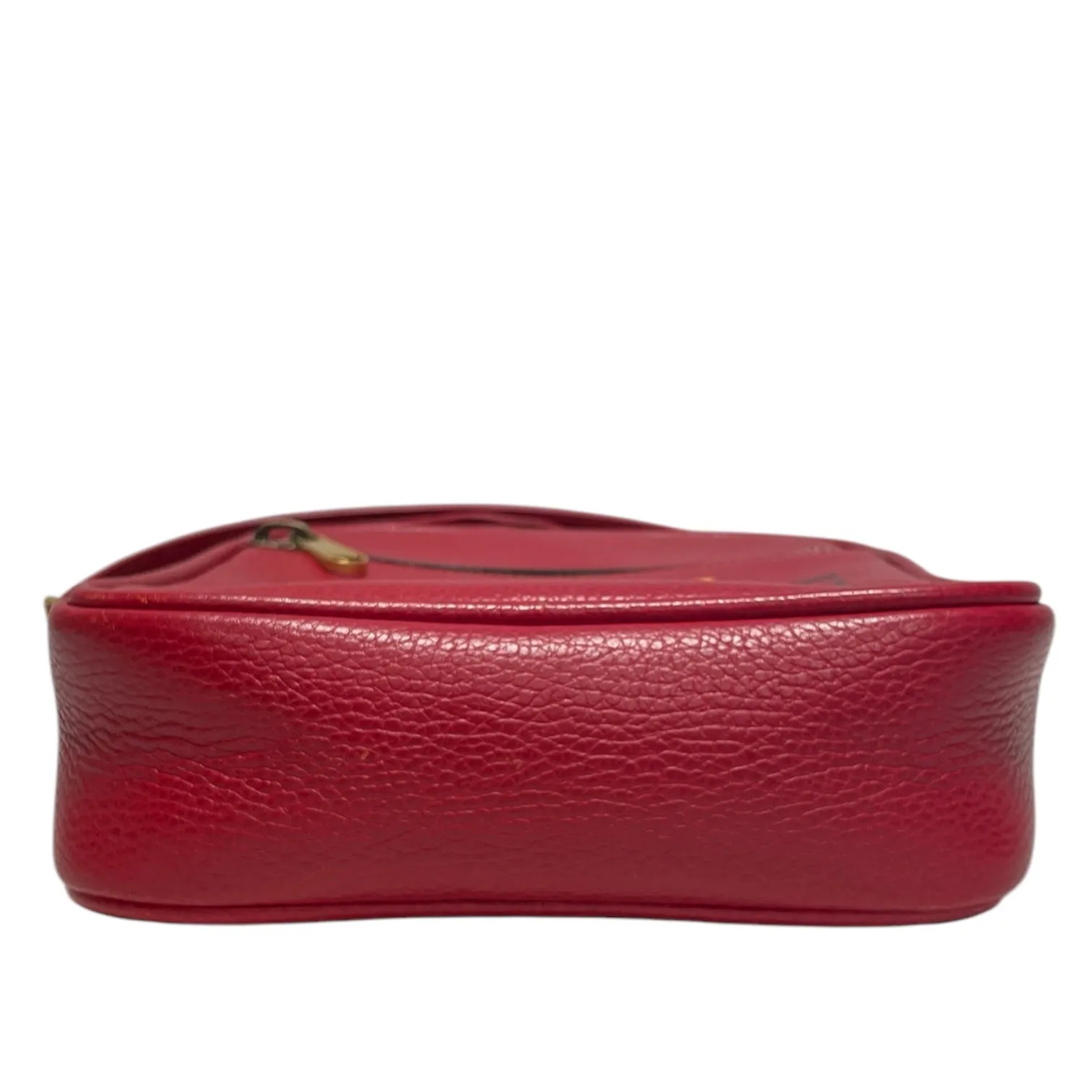 GUCCI/Cross Body Bag/Leather/RED/MESSENGER PRINTED LOGO