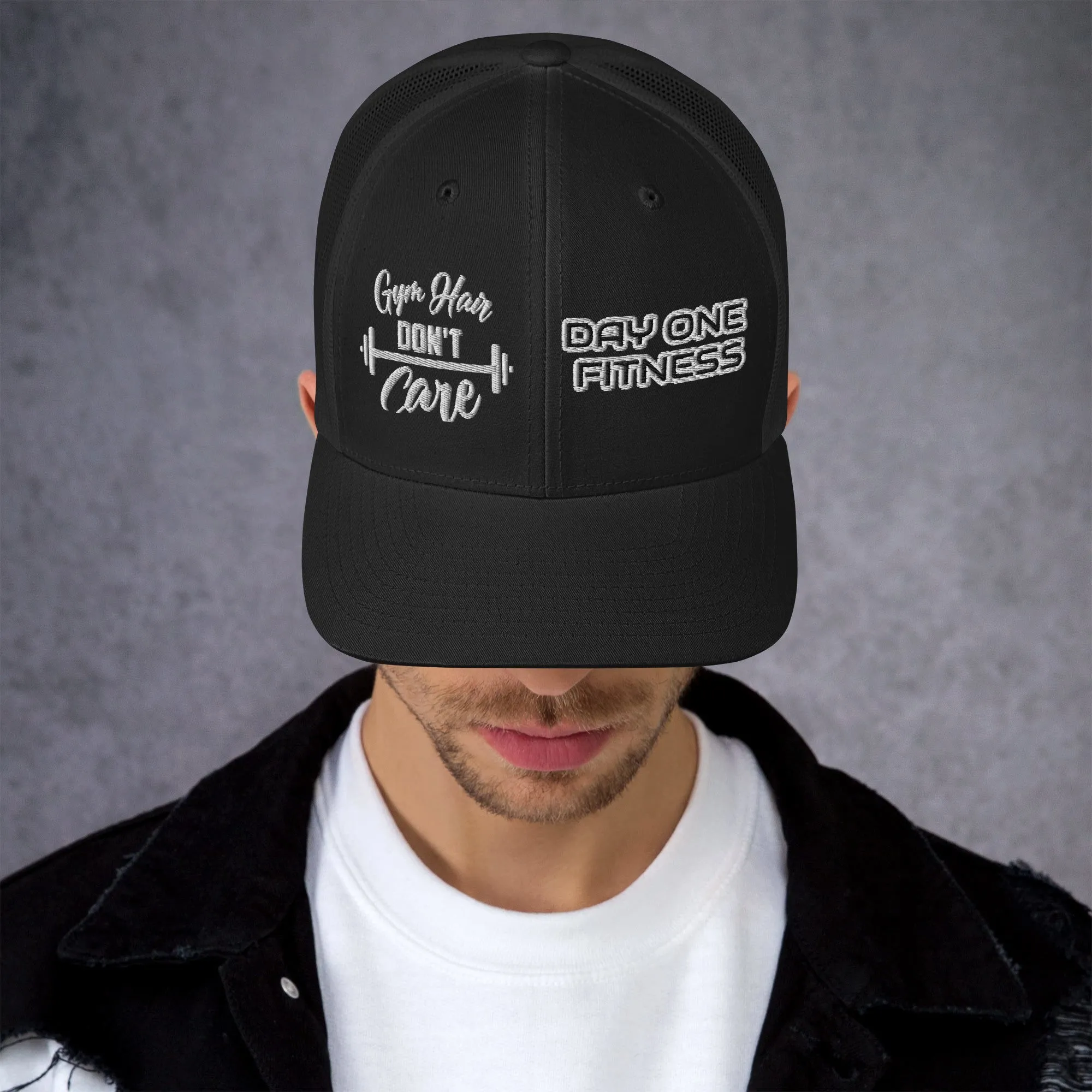 Gym Hair Don't Care Trucker Cap