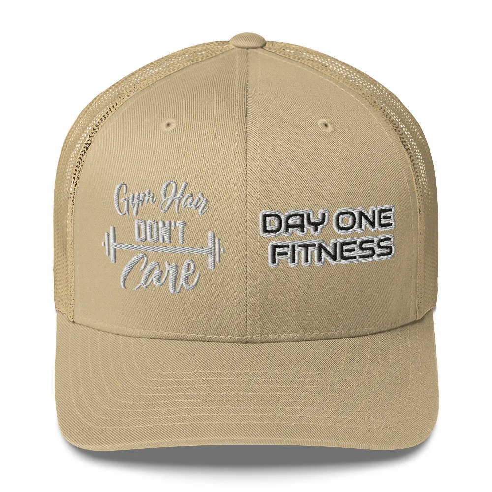 Gym Hair Don't Care Trucker Cap