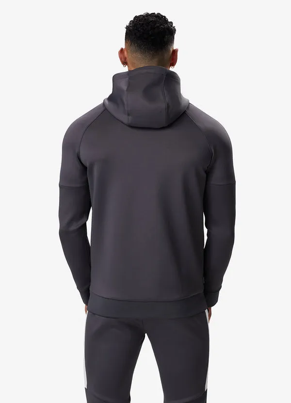 Gym King Core Poly Track Top Graphite