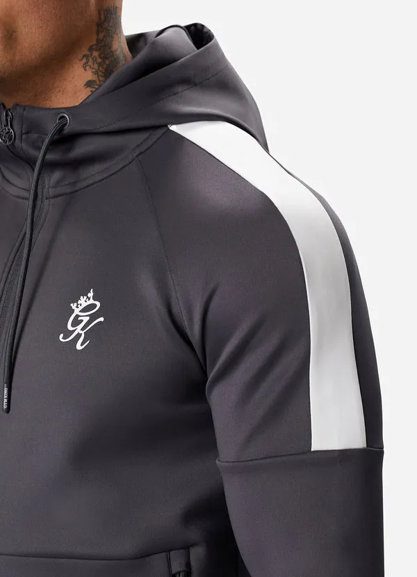Gym King Core Poly Track Top Graphite