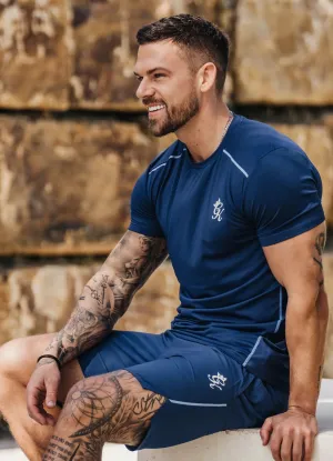 Gym King Flex Tee - Galaxy Blue