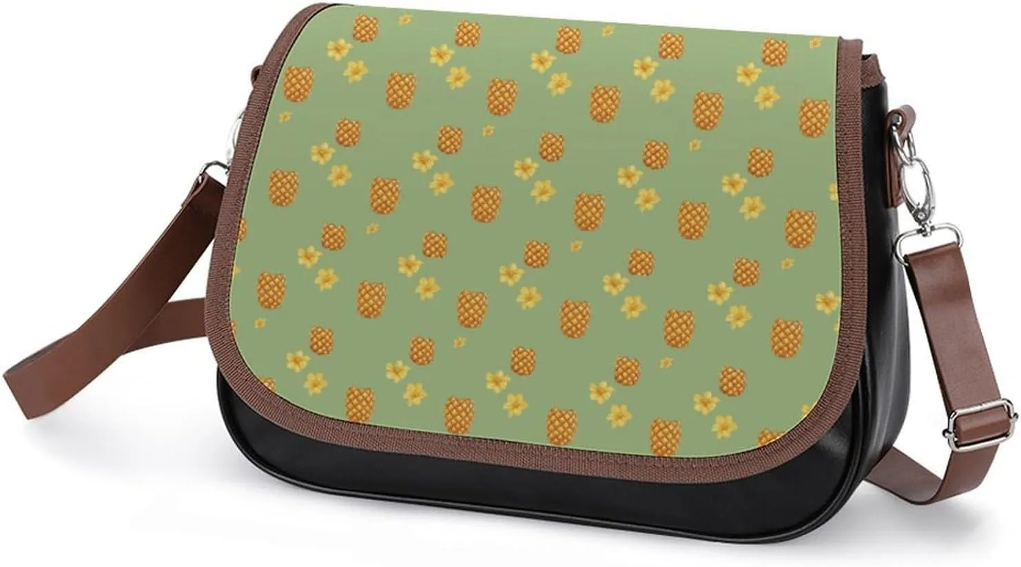 Hawaii Women's Purse Adjustable Shoulder Strap Crossbody Bag Magic Buckle Large-Capacity Handbag
