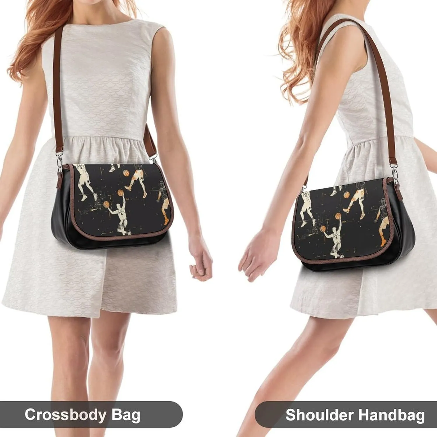 Hawaii Women's Purse Adjustable Shoulder Strap Crossbody Bag Magic Buckle Large-Capacity Handbag