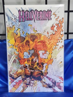 Hellverine #3 1:25 David Mack Variant. We Combine. We Pack Well