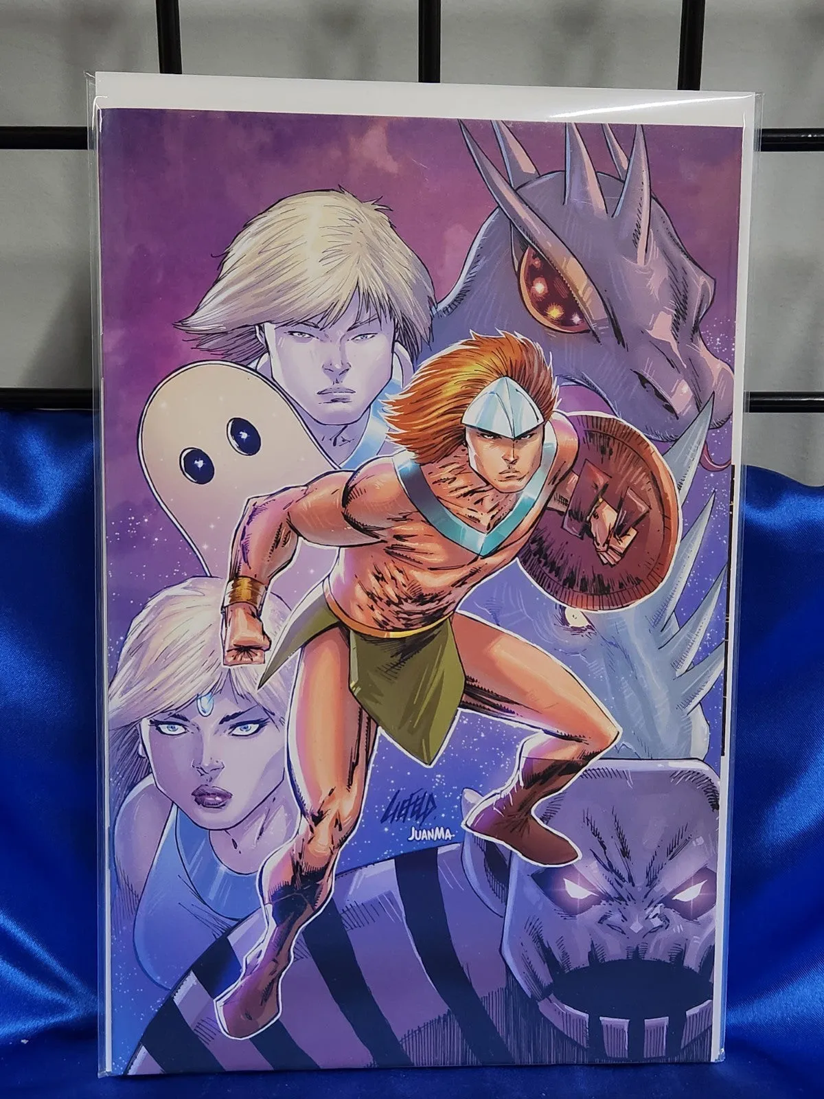 Herculoids #1 Cover ZI 1:15 Liefeld Virgin Variant. We Combine. We Pack Well