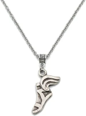 Hermes God Necklace - Messenger of the God Greek Mythology Charm - Herald of the Olympian gods