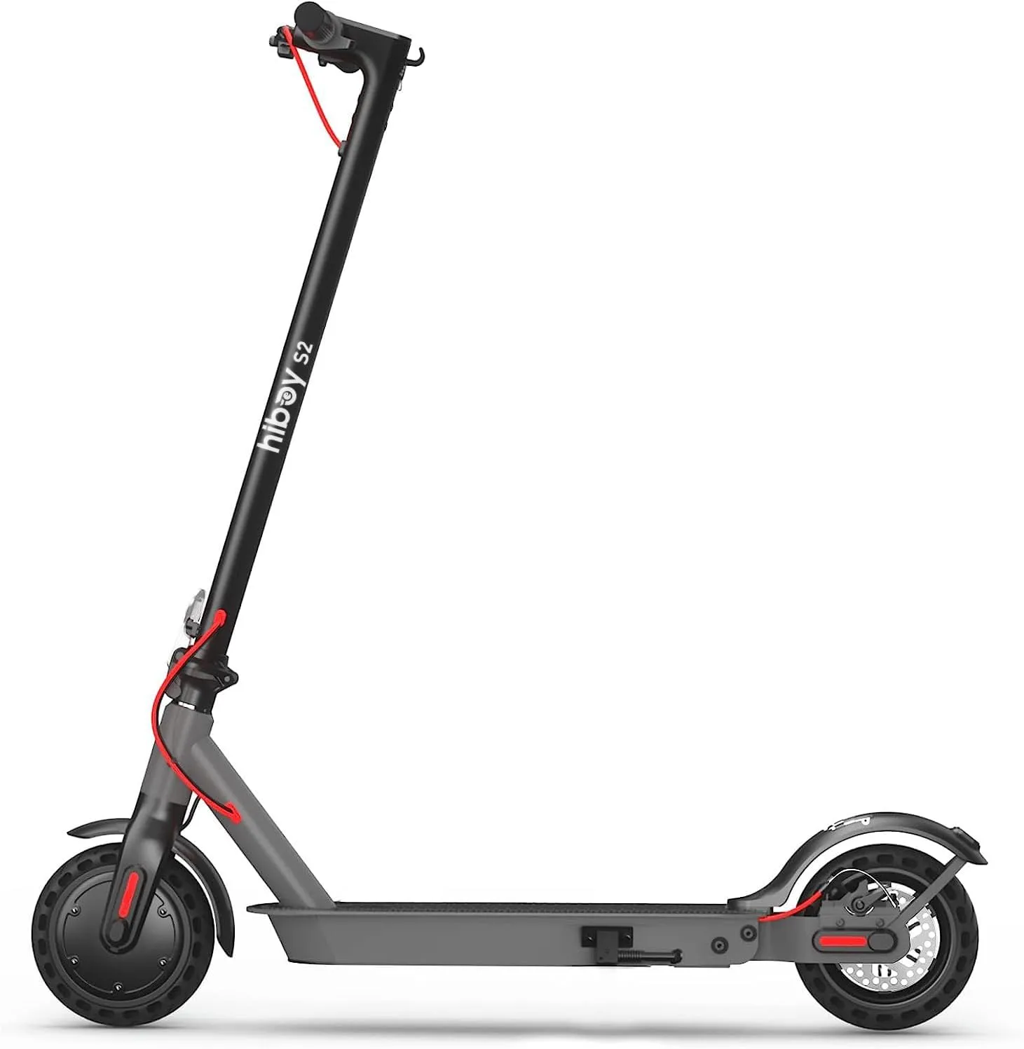 Hiboy S2 Pro/S2 MAX Electric Scooter, 500W Motor, 10" Solid Tires, 25-40.4 Miles Range, 19 Mph Folding Commuter Electric Scooter for Adults (Optional Seat)