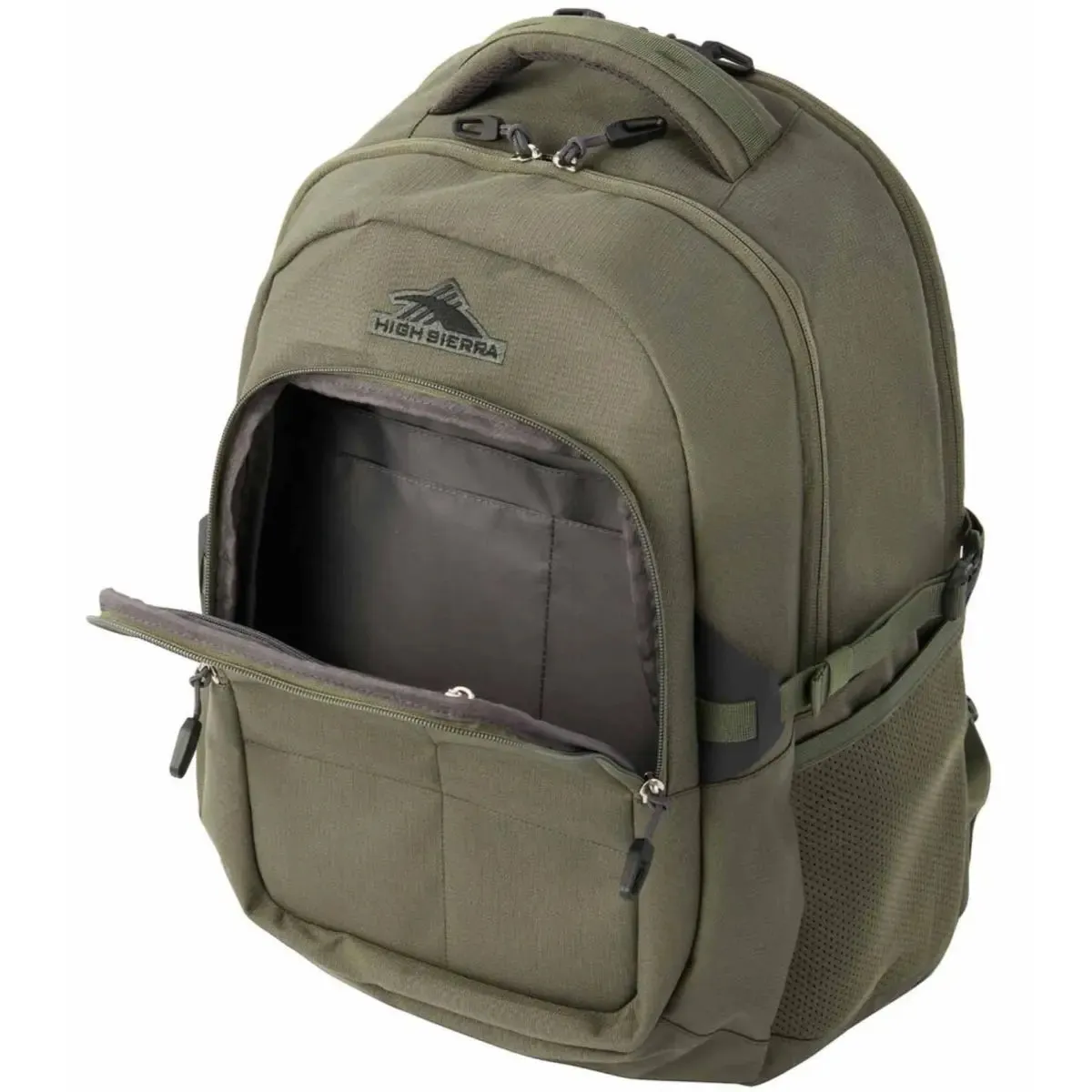 High Sierra Trooper 17" Laptop Backpack - Khaki