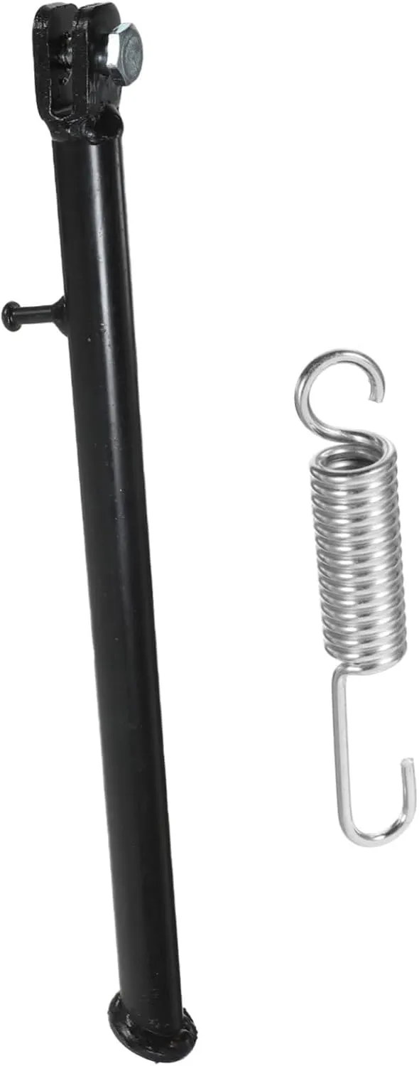 Homoyoyo Enhanced Stability Motorcycle Side Stand Kickstand for 50cc-300cc Easy Parking Added Support