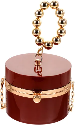 Homoyoyo Stylish Cylindrical Design Bag Girl Crossbody Pouch Leisure Bag Single-shoulder Perfect for Women