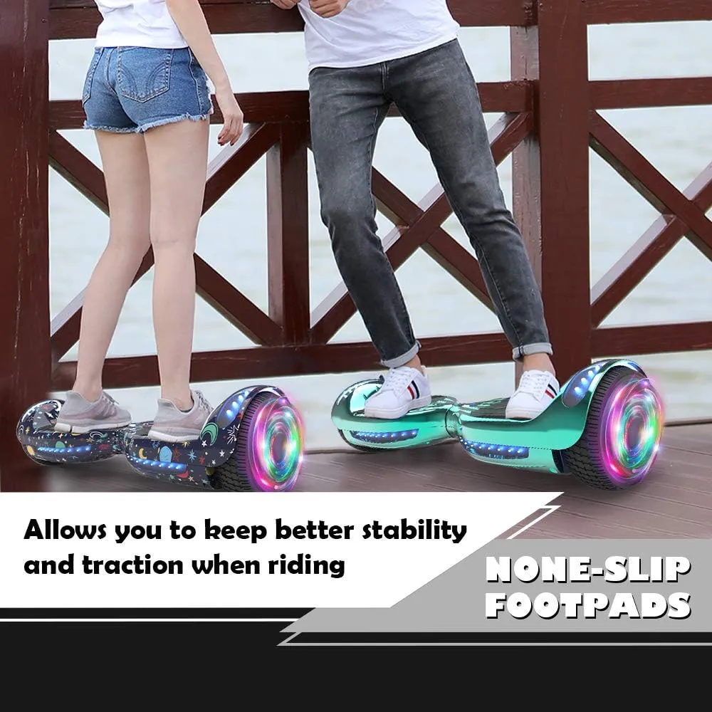 Hoverboard Certified HS2.01 Bluetooth Flash Wheel with LED Light Self Balancing Wheel Electric Scooter