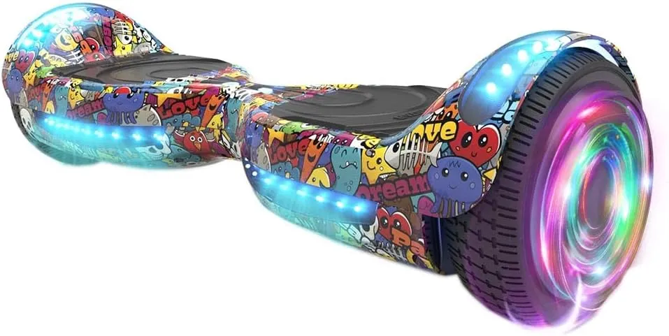 Hoverboard Certified HS2.01 Bluetooth Flash Wheel with LED Light Self Balancing Wheel Electric Scooter