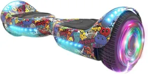 Hoverboard Certified HS2.01 Bluetooth Flash Wheel with LED Light Self Balancing Wheel Electric Scooter