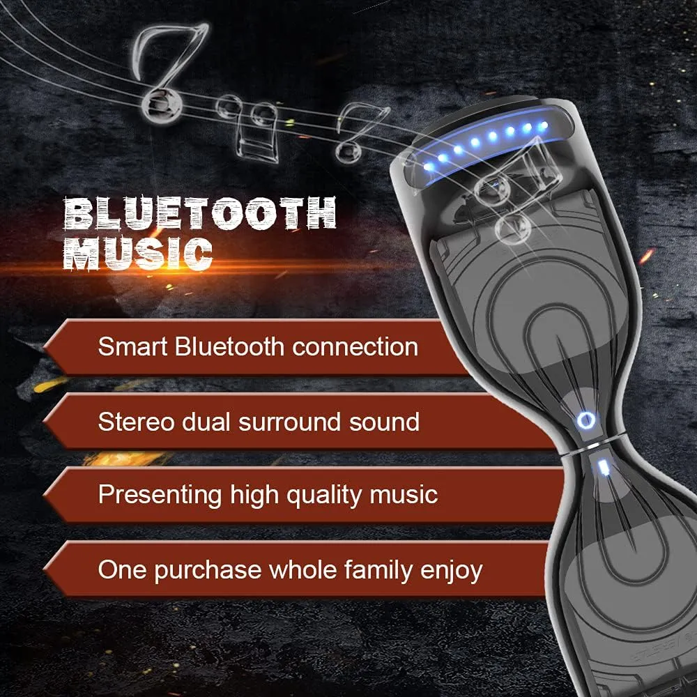 Hoverboard Certified HS2.01 Bluetooth Flash Wheel with LED Light Self Balancing Wheel Electric Scooter