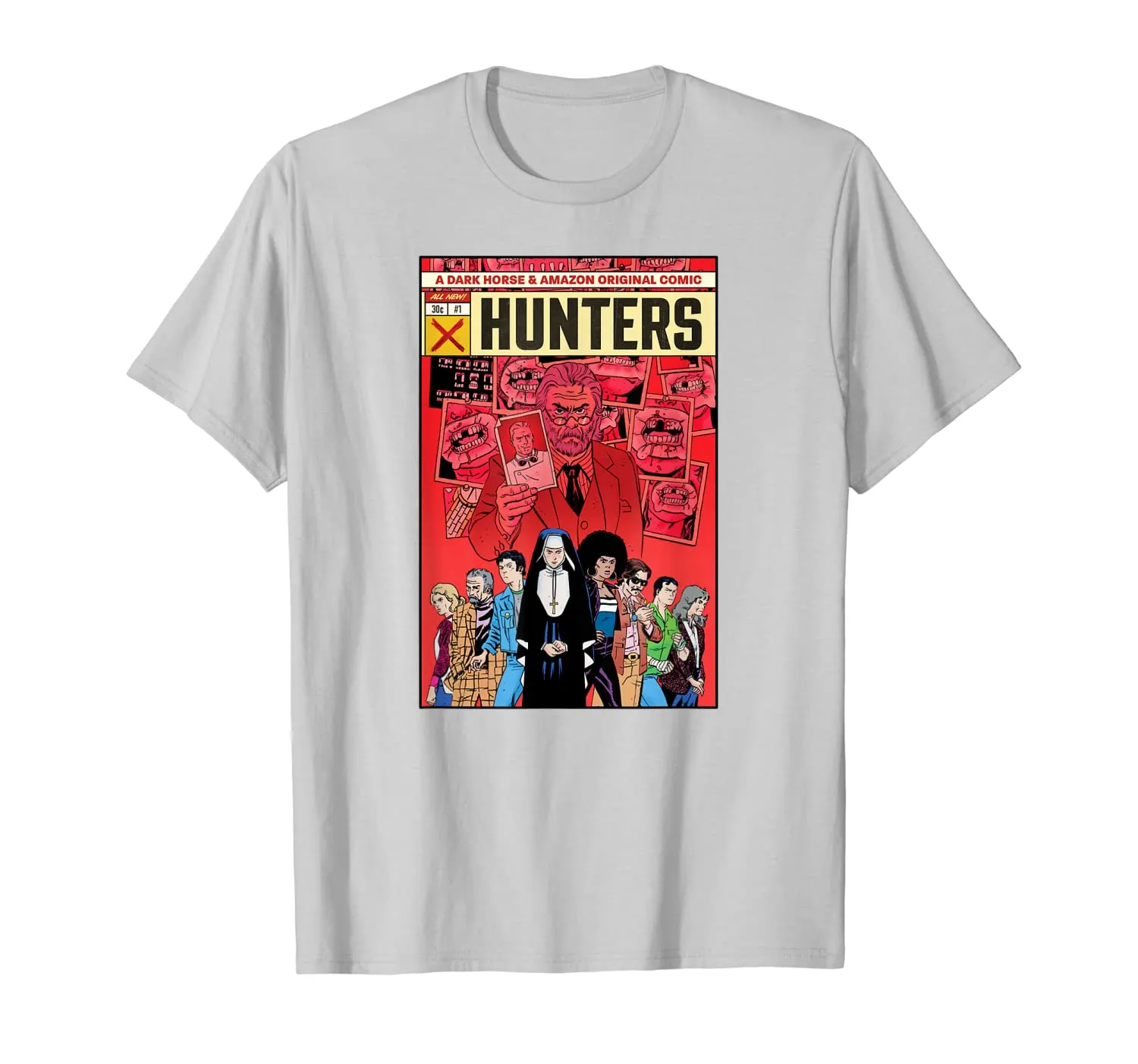 Hunters - Comic Book Cover T-Shirt
