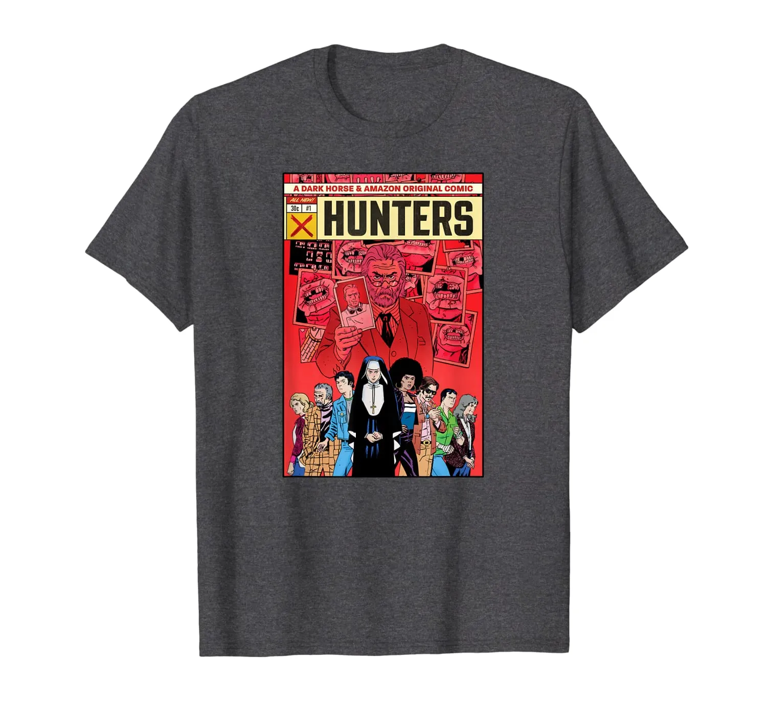 Hunters - Comic Book Cover T-Shirt