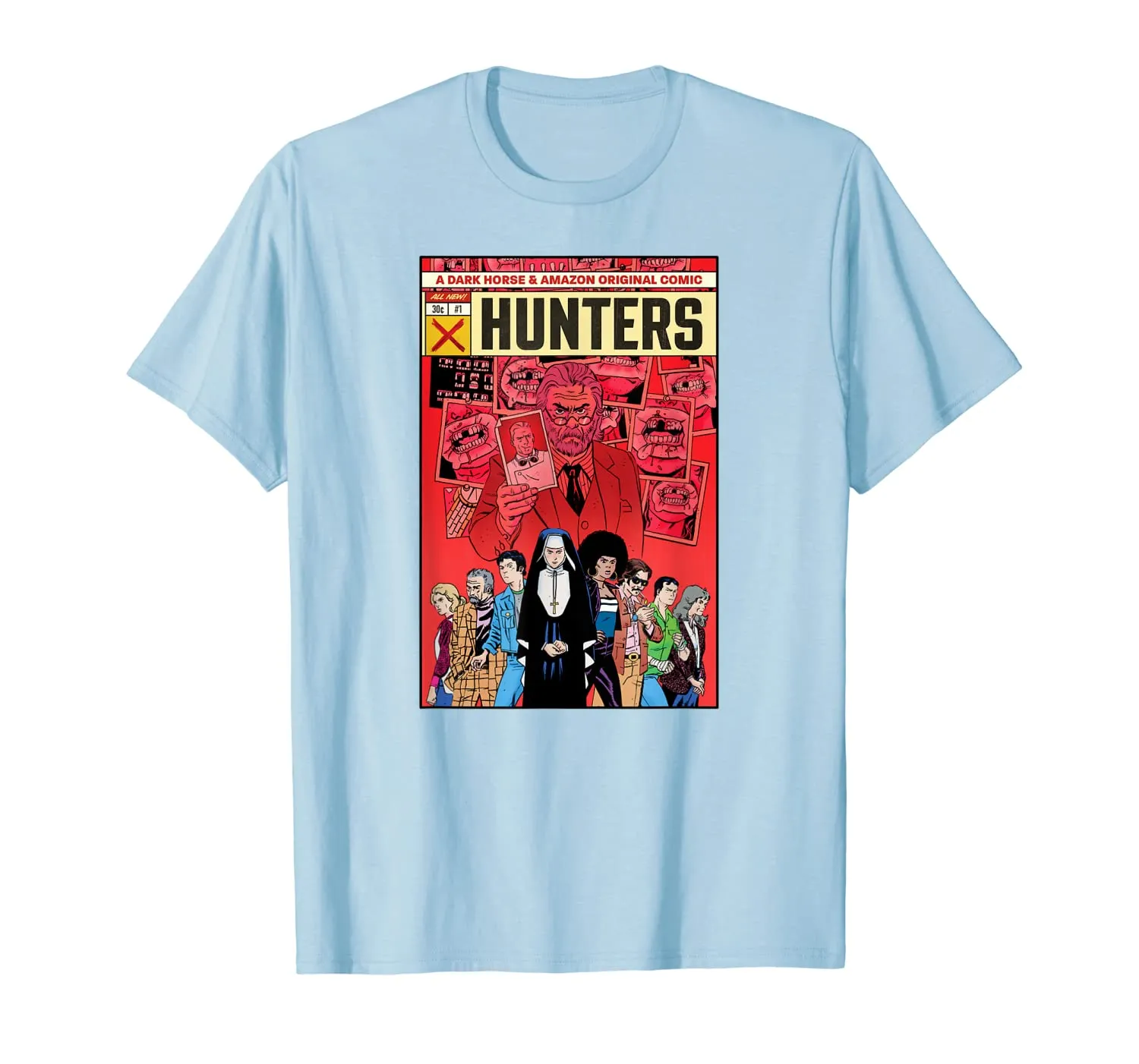 Hunters - Comic Book Cover T-Shirt