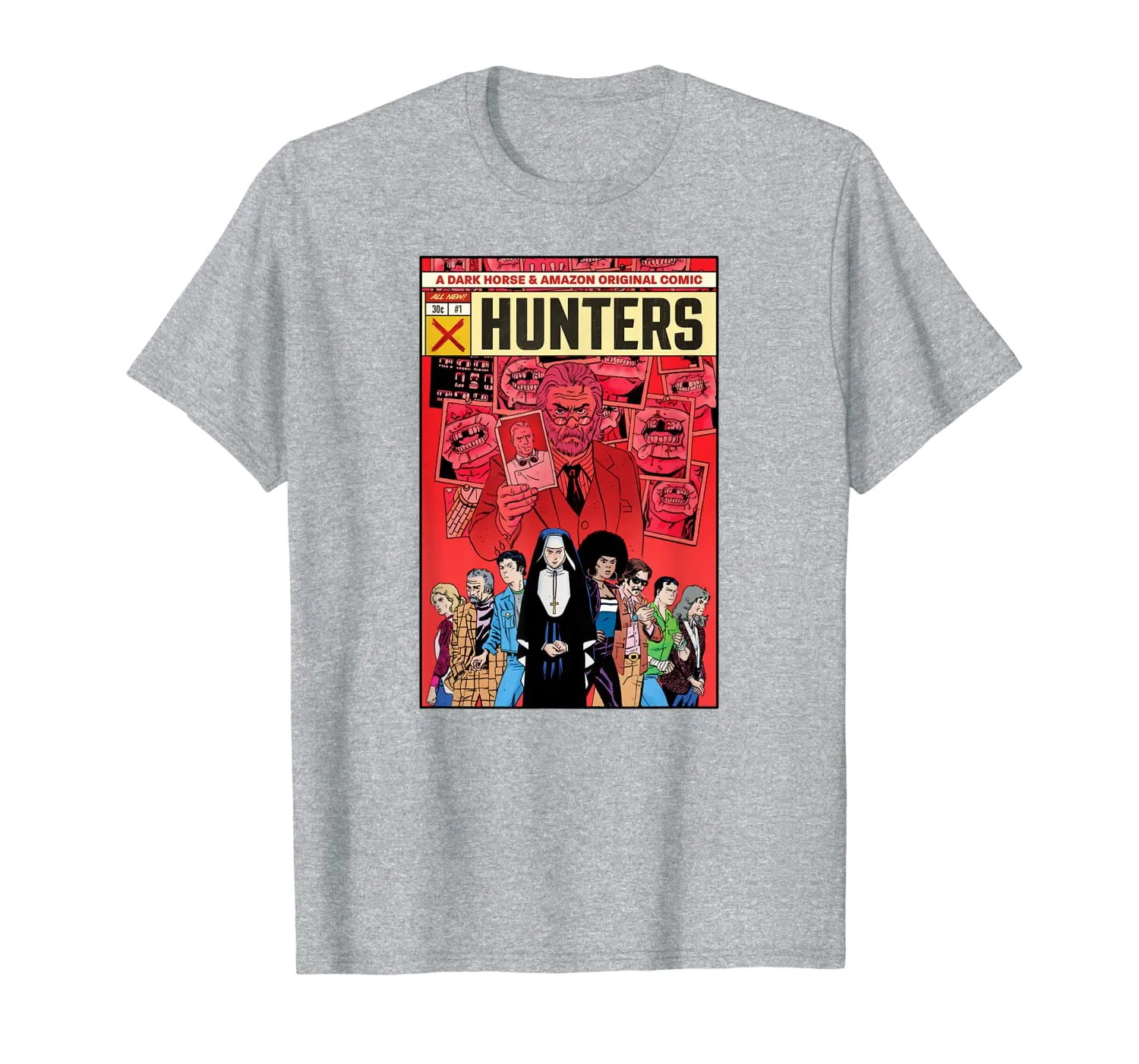 Hunters - Comic Book Cover T-Shirt
